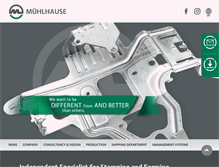 Tablet Screenshot of muehlhause.com